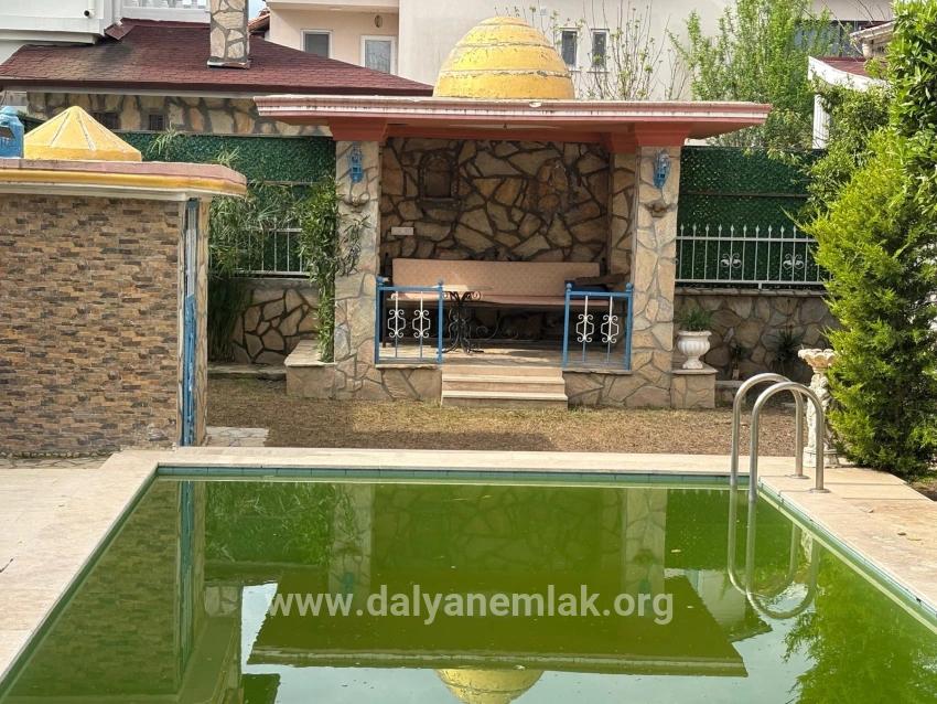3+1 Villa Zum Verkauf Auf Einem 500 M² Großen Grundstück In Dalyan Gülpınar