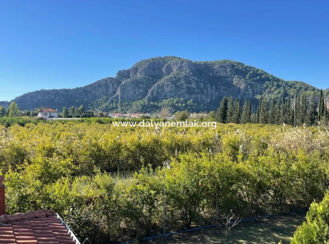 4 2 Villen Zum Verkauf Auf Einem Grundstück Von 6000M2 In Dalyan Gulpinar