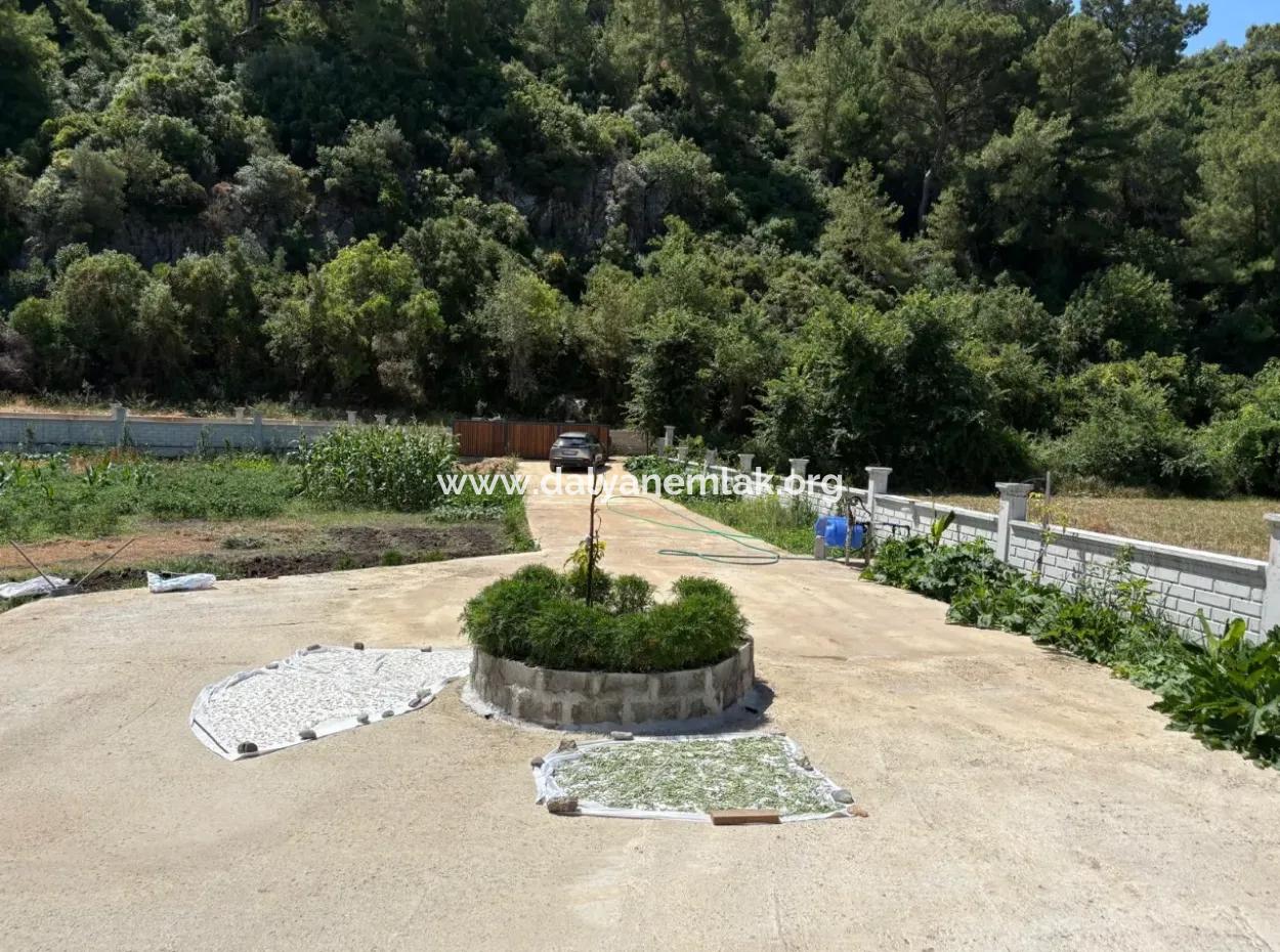 120M2 Freistehendes Holzhaus Auf Einem 2500M2 Großen Feld In Dalyan Karadağ