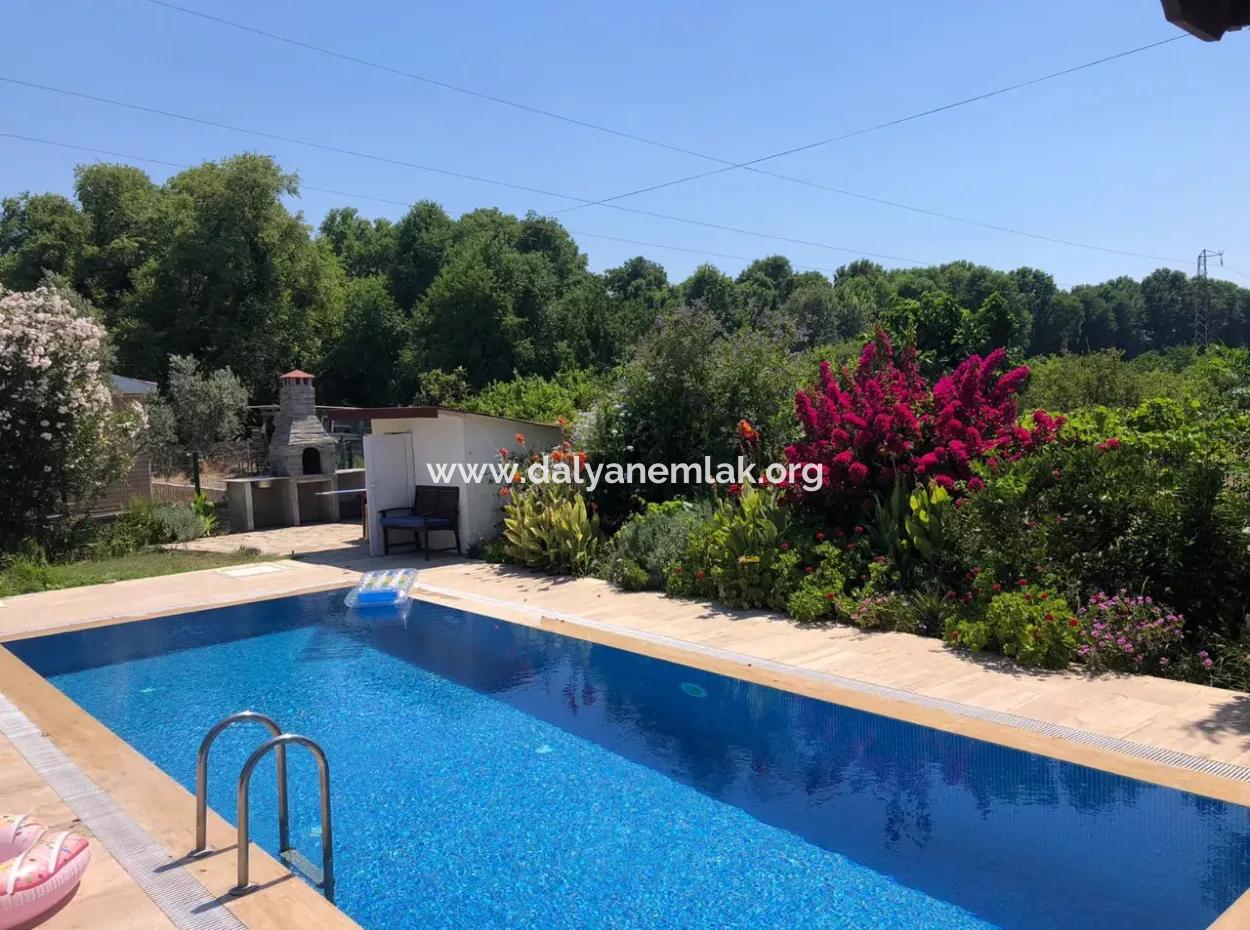 Dalyan Villa Zu Verkaufen 615M2 Land In 3 1 Villen Zu Verkaufen