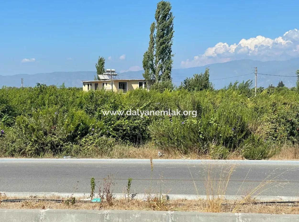 Dalyan Hauptstraße Null Grundstück Zum Verkauf 8115M2 Gewerbegrundstück Zum Verkauf