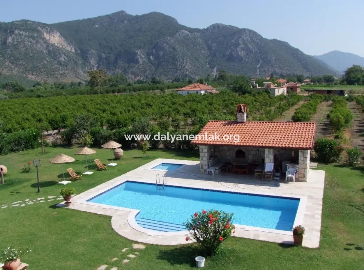Immobilien Zum Verkauf, Dalyan 12,338M2 Grundstück Luxus-Villa Zum Verkauf In