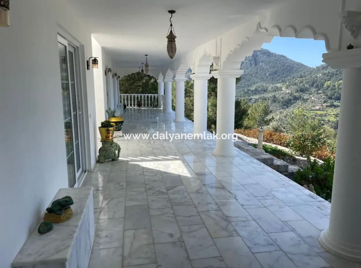 Vip Villa Zum Verkauf In 5000M2 Grundstück Mit Vollem Meerblick In Gökbel