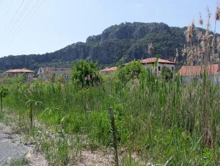 Grundstück Zum Verkauf In Dalyan 840M2 30 Zonierung Grundstück Zum Verkauf In Dalyan Gülpınar