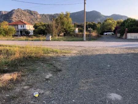 700M2 Eckgrundstück Zum Verkauf In Dalyan