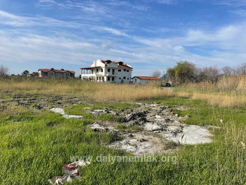 6800 M2 Plot Of Land For Sale In Dalyan With 5% Residential Zoning.
