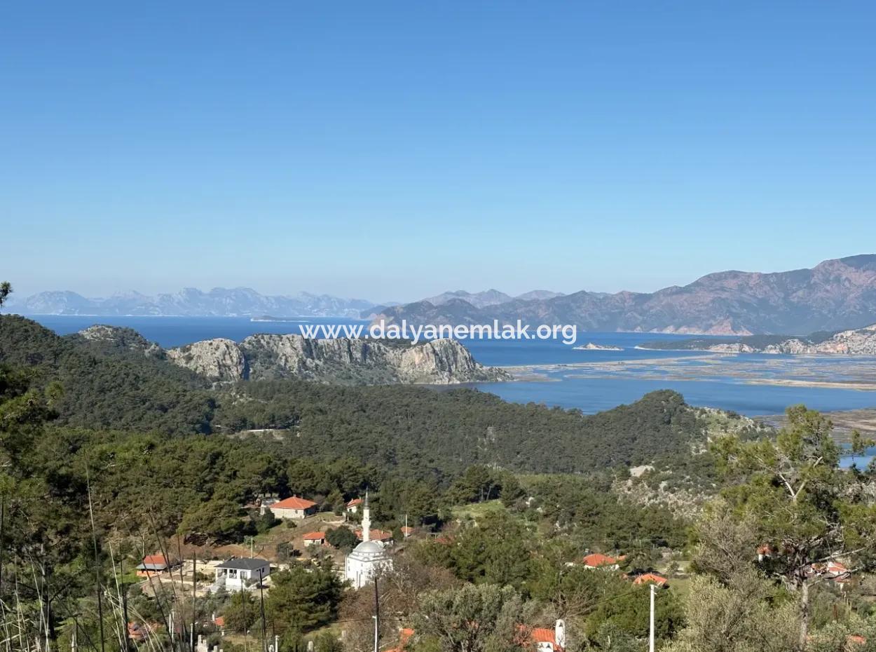 1000M2 Land For Sale With Sea View In The Village Built-Up Area In Gökbel
