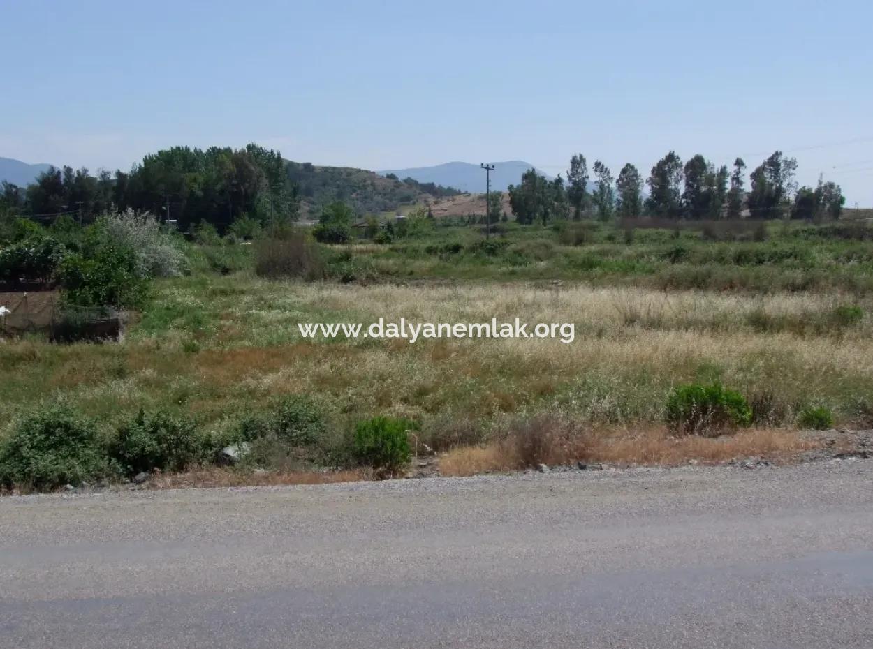 Commercial Plot 2500M2 Plot For Sale Bargain For Sale In Fethiye From The Main Road To Zero