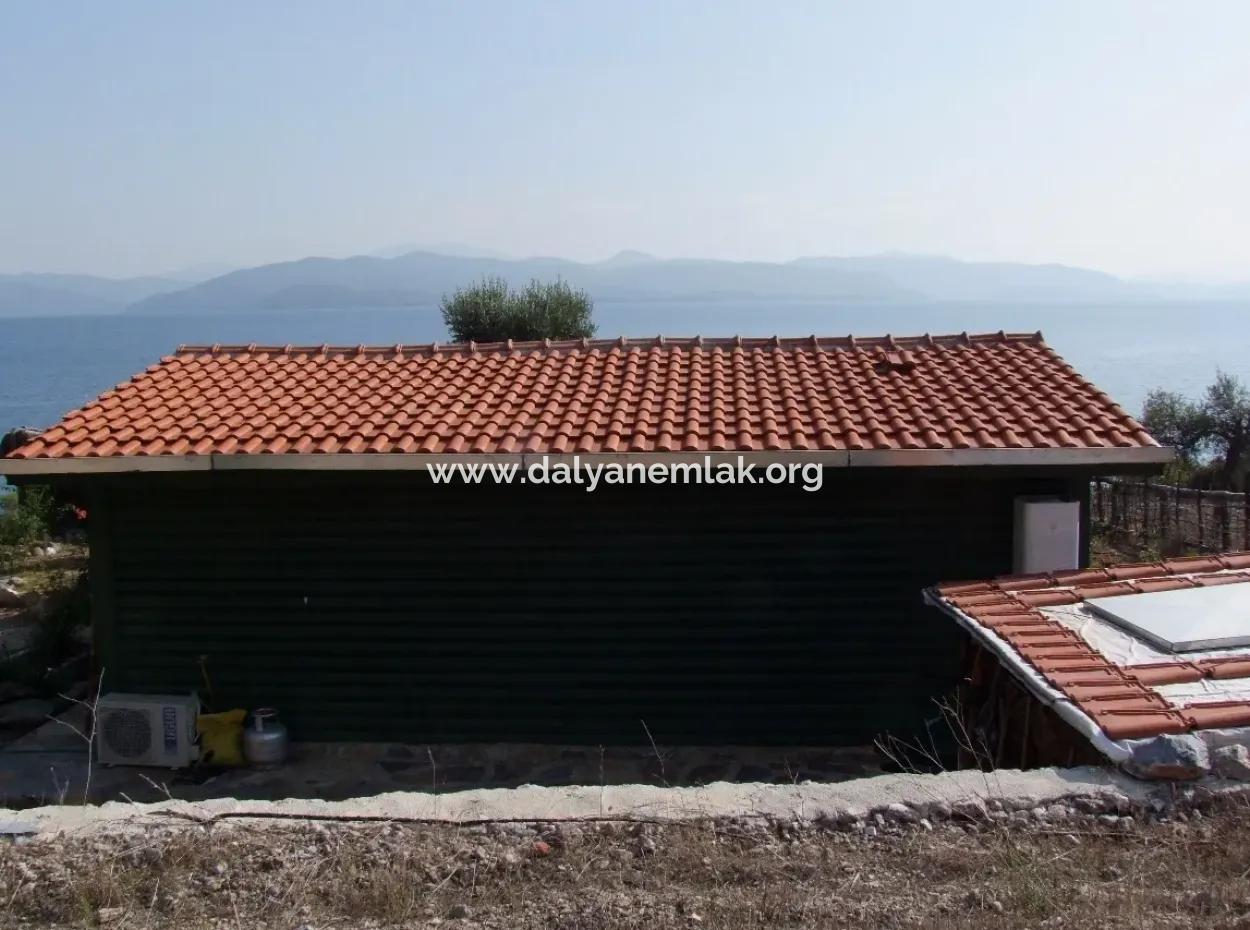 Beachfront Bungalow For Sale In Akbuk By The Sea In A Plot Of 800M2 Villa For Sale Turnalı