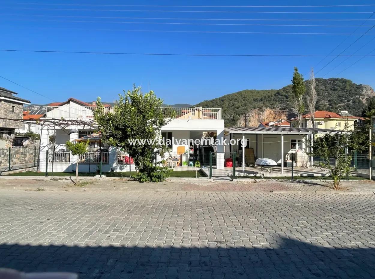 Detached Villa House For Sale In Dalyan Maraşda 677M2 Land