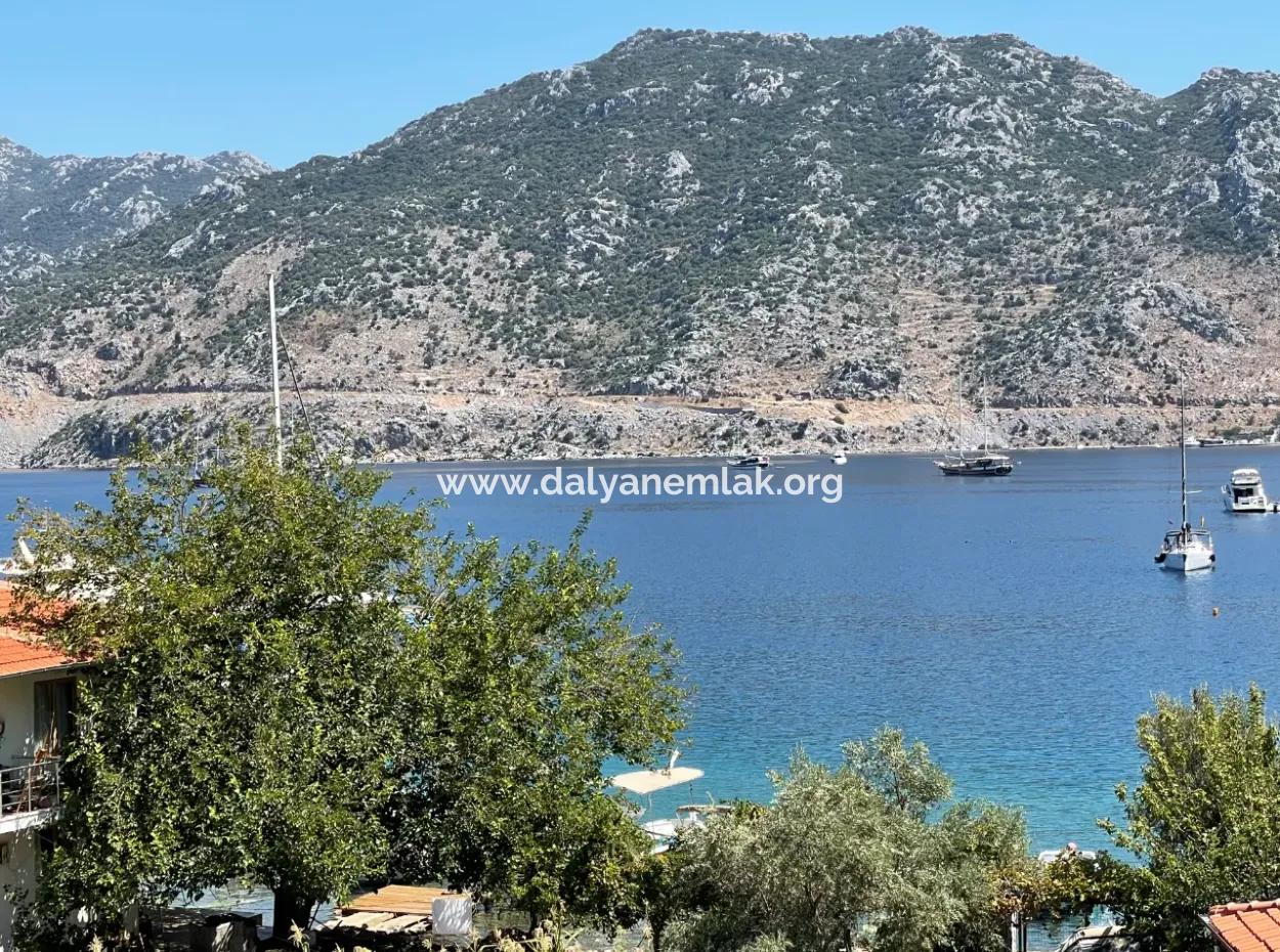 Apart Hotel For Sale In 448M2 Plot Of Land Near The Sea In Selimiyede With Sea View