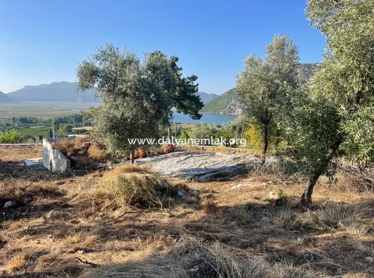 Çandır Full Sea And Lake View 500M2 2B Field For Sale