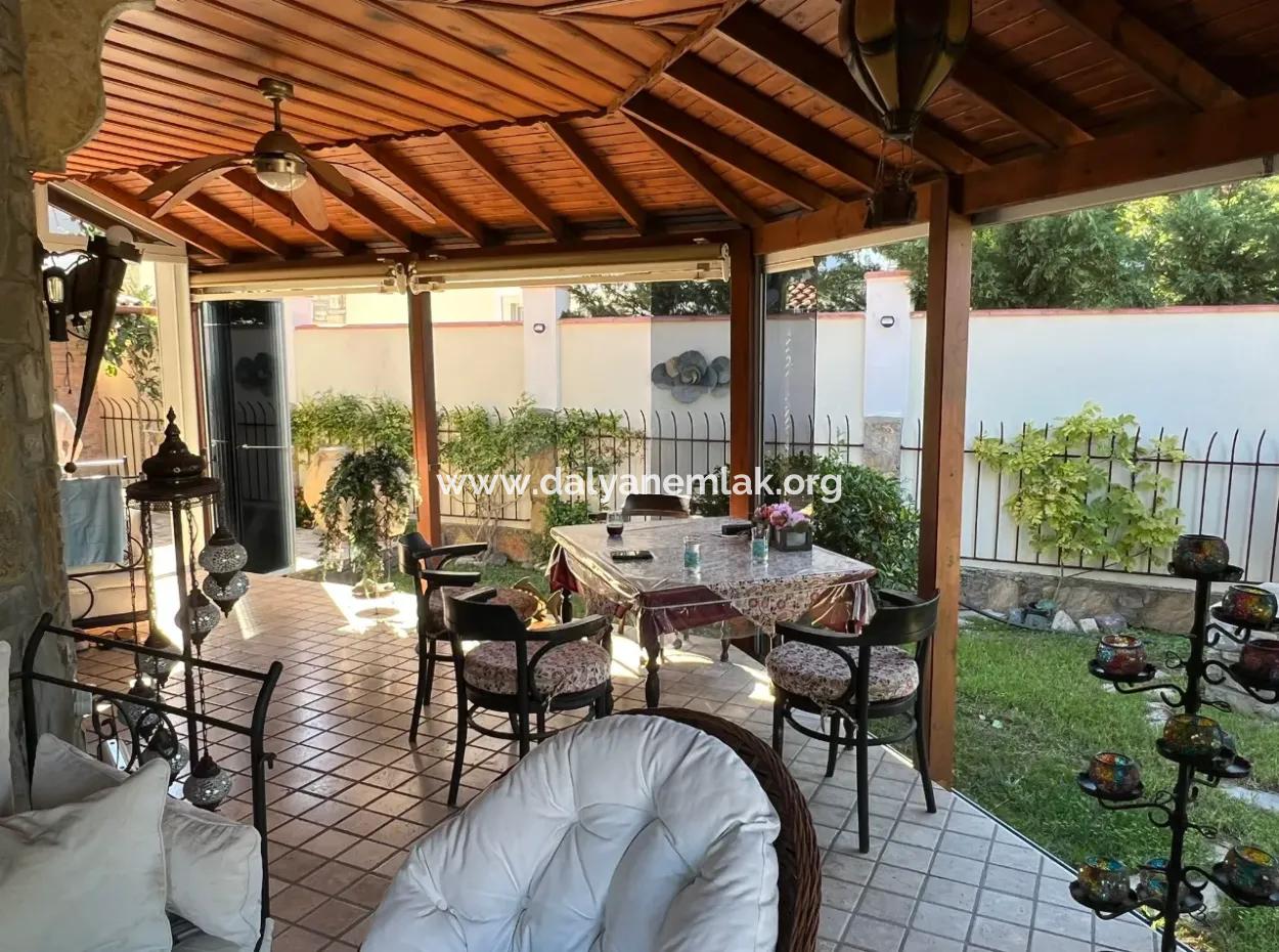 Stone Villa For Sale In A 580M2 Plot In Gulpinar, Dalyan