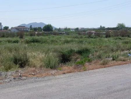 Commercial Plot 2500M2 Plot For Sale Bargain For Sale In Fethiye From The Main Road To Zero