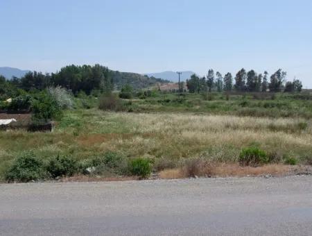 Commercial Plot 2500M2 Plot For Sale Bargain For Sale In Fethiye From The Main Road To Zero