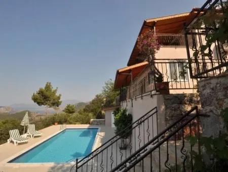 Villa Gokbel Dalyan Iztuzu Villa For Sale With Full Sea View For Sale In Gokbel