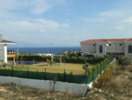 Land For Sale In Çeşme Dalyan Neighborhood With Full Sea View 1176M2 Zoning