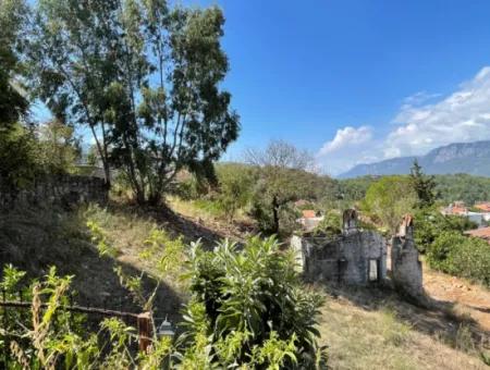 Land For Sale In Akçapnar With Sea View 500M2 Zoning