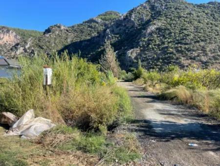 Land For Sale In Dalyan Close To The Center Of 6600M2