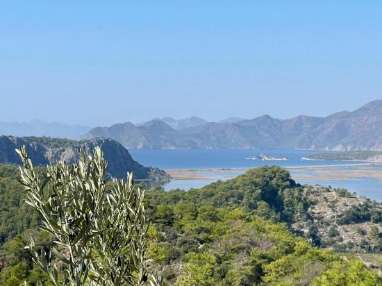 Земля 3514m2 На Продажу С Панорамным Видом На Море В Гёкбеле