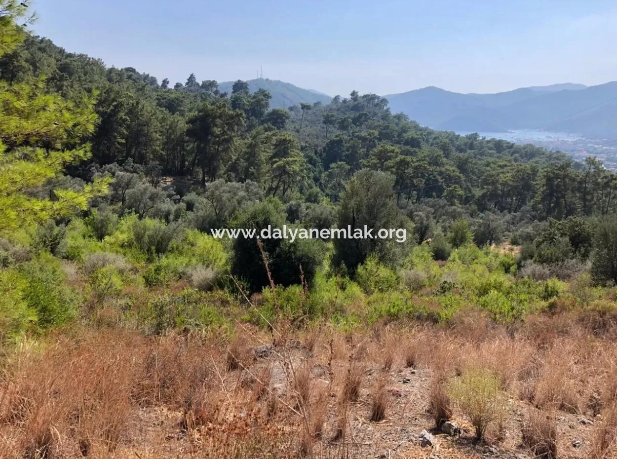 Göcek'de Satılık Arsa Göcekde Turizm İmarlı Deniz Manzaralı Satılık Arsa