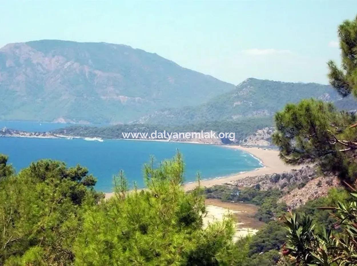 Gökbelde Satılık Villa Dalyan Gökbel İztuzuda Full Deniz Manzaralı Satılık Villa