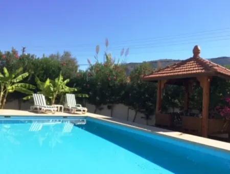 Dalyan Arıkbaşı'nda 645M2 Arsa İçerisinde 3+1 Satılık Villa