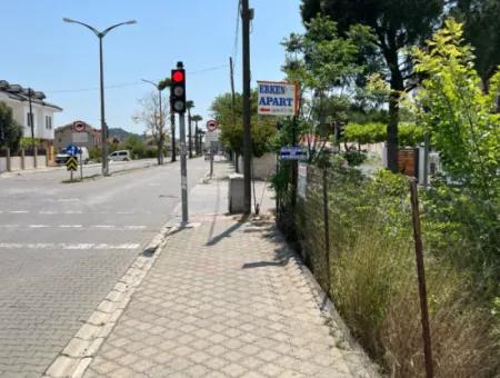 Dalyan Gülpınar'da Ana Yol Üzerinde 916M2 Ticari Ve Konut İmarlı Satılık Arsa