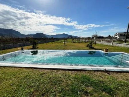 Dalyan Maraşda 5000M2 Arsa İçinde 3+1 Satılık Villa