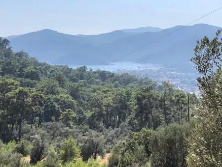 Göcek'de Satılık Arsa Göcekde Turizm İmarlı Deniz Manzaralı Satılık Arsa