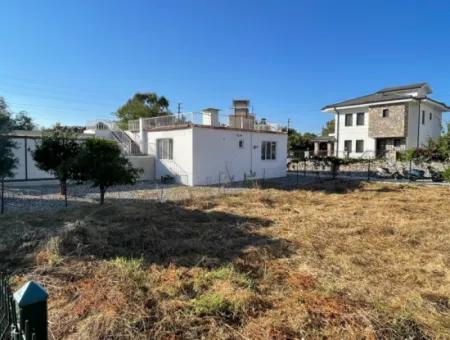 Dalyan Maraşda 677M2 Arsa İçinde Satılık Mustakil Villa Ev